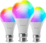 Nanoleaf Essentials Smart Bulb B22, 3 Pack (NL45-0800WT240B22-3PK)