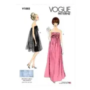 Vogue Sewing Pattern 1885, Special Occasion Dress, Size 6 - 14, NEW
