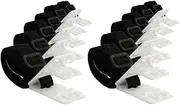 JISADER Pool Solar Cover Reel Attachment Kit, Pool Cover Straps, Firmly Lightweight Portable Practical Strong Solar Blanket Straps, 12 Pieces