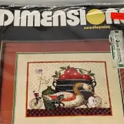 Dimensions Colonial Still Life Charles Wysocki Needlepoint Kit 2317 New 1986