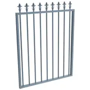 ProtectorAl 975 W x 1200mm H Deep Ocean Aluminium Spear Top Pool Gate