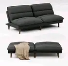 Marsail 65" Futon Sofa Bed, Futon Couch with Adjustable Backrest