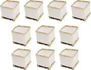 Floating Lanterns Biodegradable Candle Lanterns Water Floating Pool Lights White Paper Lanterns for Outside for Wishing Praying 10 Pack 5.9 Inch by Fascola, Floating Lanterns