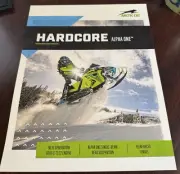 2000 ARCTIC CAT HARDCORE ALPHA ONE SALES BROCHURE SINGLE PAGE (M04)