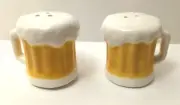 Ale Beer Steins MINI Salt & Pepper Shakers Summer Picnic Camping Decor CB