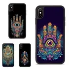 Anti scratch Cover Hamsa Buddha eyes For iPhone XS 11 12 13 14 15 16 Pro Max