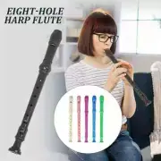 Soprano Recorder G Key 8 Hole Flute Abs Resin Musical Instrument Beginners New