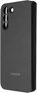 [Samsung] Galaxy S22+ S-View Flip Cover, Protective Phone Case, Tap Control, Cutting Edge Design, US Version, Black, (EF-ZS906CBEGUS)