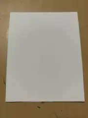 8x10 Inch Flat White Canvas Panel For Oil And Acrylic Paints