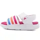 ADIDAS DURAMO SANDAL SL K 涼鞋 魔鬼氈 中大童 白桃 Y1934 (HP5835)【618年中慶｜每日特賣 6/2 10:00準時開搶】