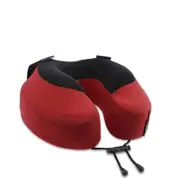 Cabeau Evolution S3 Memory Foam Pillow with Seat Strap & Case Cardinal Red