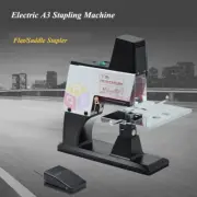 110V/220V Electric Flat/Saddle Stapler A3 Stapling Machine Stitcher Bookbinding