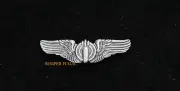 MINI US AIR FORCE BOMBARDIER WING US ARMY CORPS HAT PIN WORLD WAR 2 AFB USAF