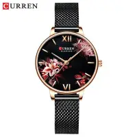 在飛比找蝦皮購物優惠-CURREN品牌 9059  合金 石英 防水 高級女士手錶