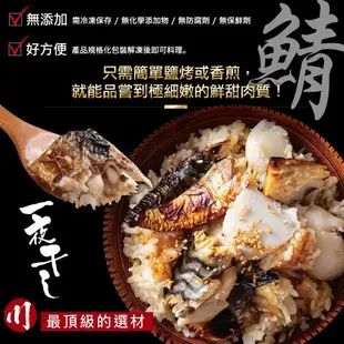 【小川漁屋】挪威鯖魚一夜干9片(250g±10%/片純重無紙板)