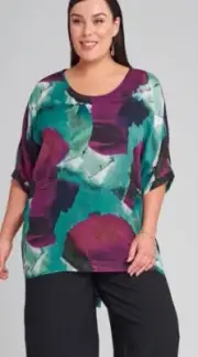 NWT ~ ts TAKING SHAPE [sz S / 16 18] Fontaine top rrp $140