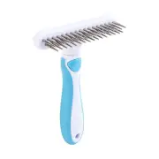 Pet Grooming Brush - Undercoat Rake for Dogs, Cats, Dematting Deshedding Brush C