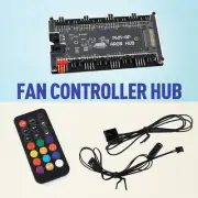 8 RGB / ARGB Strip Fan Controller Hub Splitter for Desktop Computer PC AURA SYxu