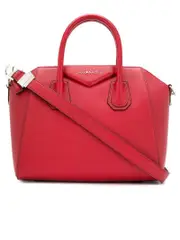 Givenchy Antigona Small Vermillon Grained Leather Handbag
