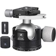55mm Low Profile Ball Head Tripod Ball Head for Tripod Monopod, DSLR 88lbs /40kg