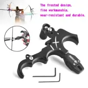 Compound Bow Release Aids 3/4 Finger Thumb Trigger Caliper Interchangeable
