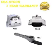 3PCS MOTOR & TRANS MOUNT FIT Volkswagen Passat 3.6L 2012-2018, R32 3.2L 2008 (for: Volkswagen)