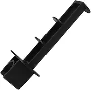 Kitchen Roll Paper Stand Toilet Paper Holder Easy Access Elderly-compliant Black