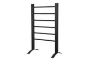 Goldair 90.5cm Free Standing Heated Bathroom Towel Drying Heating Rail Rack BLK