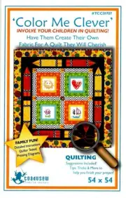 Color Me Clever Quilt Pattern by Toldusew Creative Concepts TCC01707