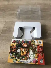Nintendo 64 Mario Party 2 Case Cover Box Brand New reprint