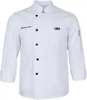 [Generic] Chef Jacket Coat Uniform Long Sleeve Hotel