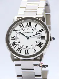 在飛比找Yahoo!奇摩拍賣優惠-台北腕錶 Cartier 卡地亞 Ronde Solo de