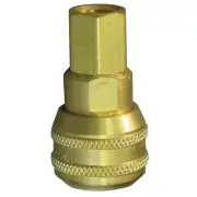 Weatherhead Quick Connect,Socket,1/2" Body,1/2"-14 5200 Weatherhead 5200 Brass