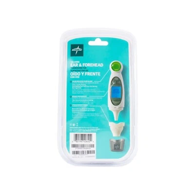 Medline Talking Ear and Forehead Infrared Thermometer, Each