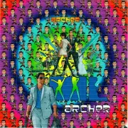 Archer Tripping Secret Agent BLOTTER ART perforated tabs psychedelic art