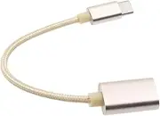Gatuida USB Extension Adapter OTG Data Sync Transfer Type-c to Usb3.0 Extender to Weave Cable
