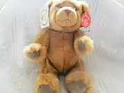 Vintage Plush Teddy Bear-Caress Soft Pets by Russ -NWT,, head and limbs move!