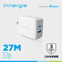 在飛比找PChome24h購物優惠-Innergie 27M 27瓦雙孔USB-C極速充電器