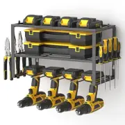 Power Tool Organizer- Power Drill Tool Holder- Heavy Duty Tool Shelf & 1 Pack...