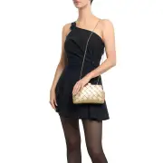 QUINN Woven Clutch