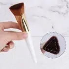 Triangle shape Foundation Brush Buffing Brush Face Makeup Powder Cosmetics _yy