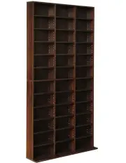 [Artiss] CD Storage Rack Bert Bookshelf in Brown