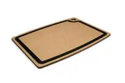 Gourmet Series 18-Inch-by-13-Inch Cutting Board With Cascade Effect, Natural With Slate Core
