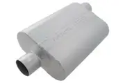 Flowmaster 40 Series Delta Flow Muffler 2.5" Center Inlet/Offset Outlet