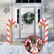 Inflatable Candy Canes Christmas Canes Balloons Outdoor Candy Canes Decoration