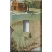 SnazzySwitch Farm On The Pond Decorative Light Switch Plate Cover
