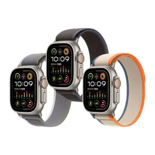 【Apple】S+ 級福利品 Apple Watch Ultra 2 LTE 鈦金屬錶殼越野錶環(原廠保固中)