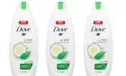 BL Dove Body Wash 12 oz Go Fresh Cucumber & Green Tea -THREE PACK