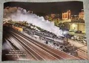 Union Pacific Big Boy 4014 Union Station Kansas City Missouri Train Poster 18x24