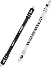 Metal Head Spinning Pen Dual-Color No Refill Needed 8.5-Inch Weighted Fidget ...